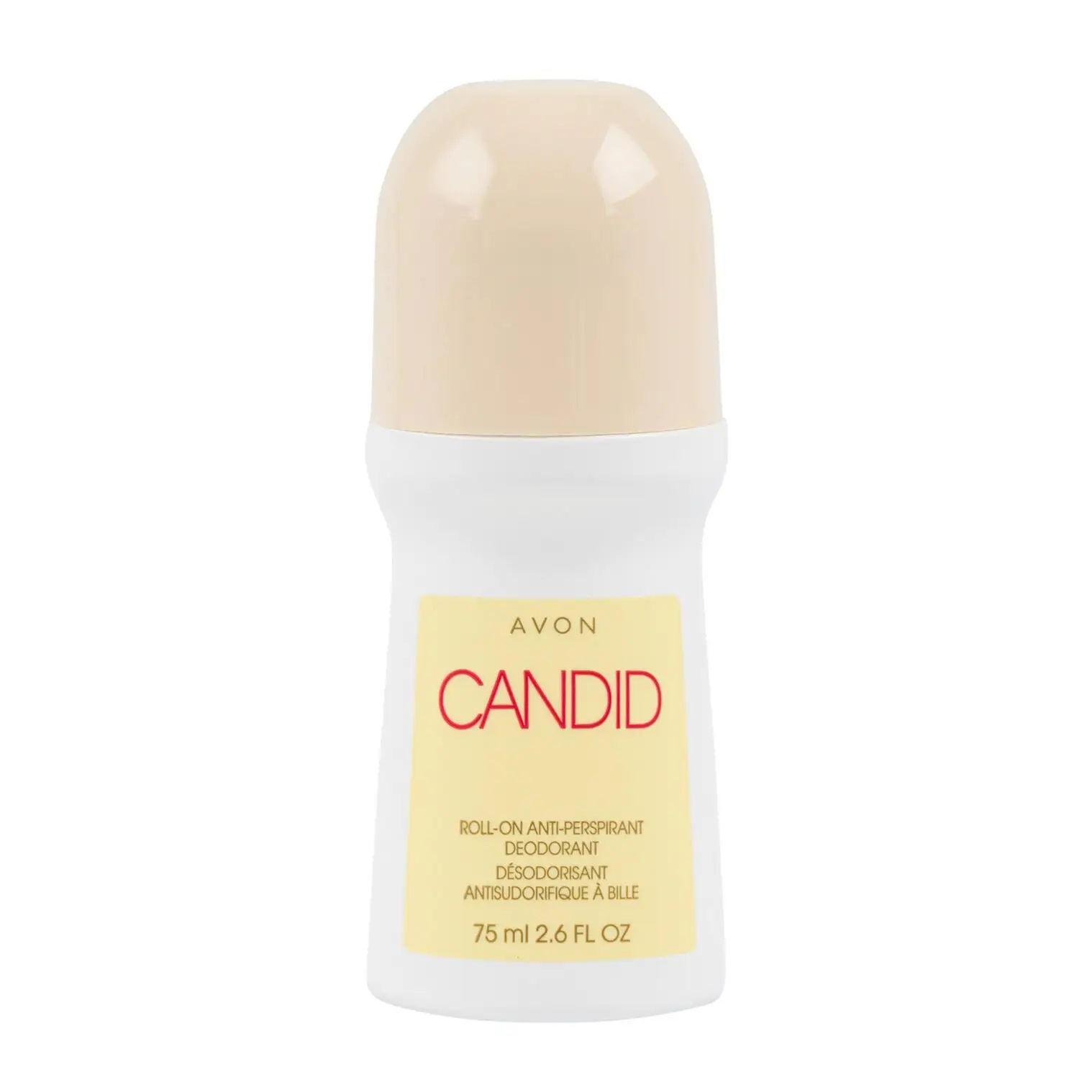 Avon Candid Roll On Deodorant- 2.6oz