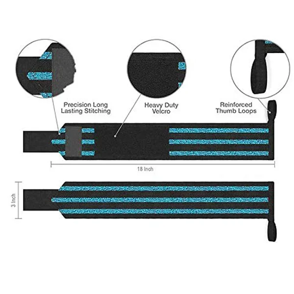 2023 повязка на запястье для тяжелой атлетики, пауэрлифтинг, дышащая поддержка запястья с индивидуальным дизайном логотипа и цветными обертками