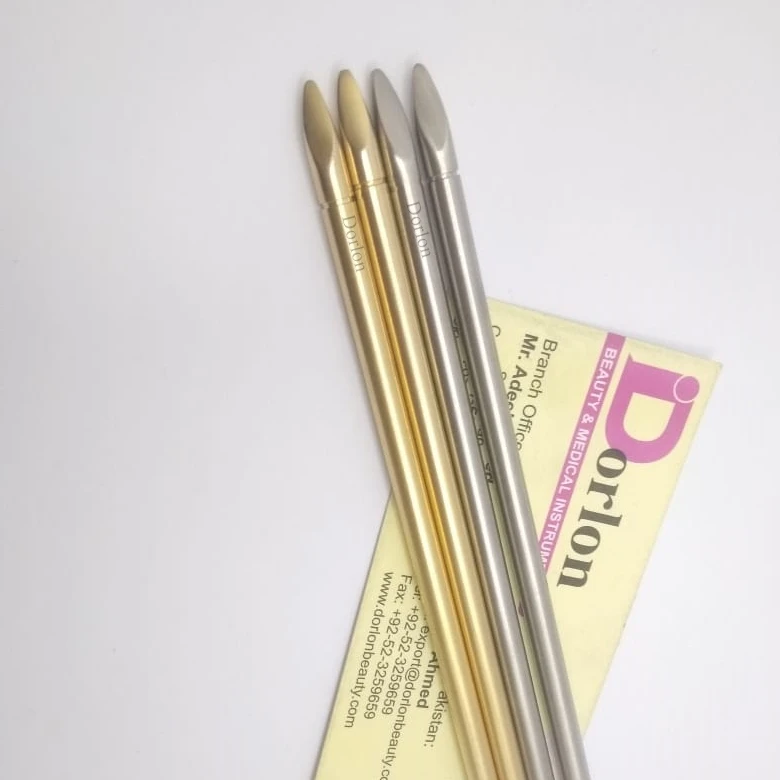 High Quality Reusable Eyebrow Wax Sticks Stainless Steel Brow Waxing Stick Custom Logo Pusher Waxing Spatula