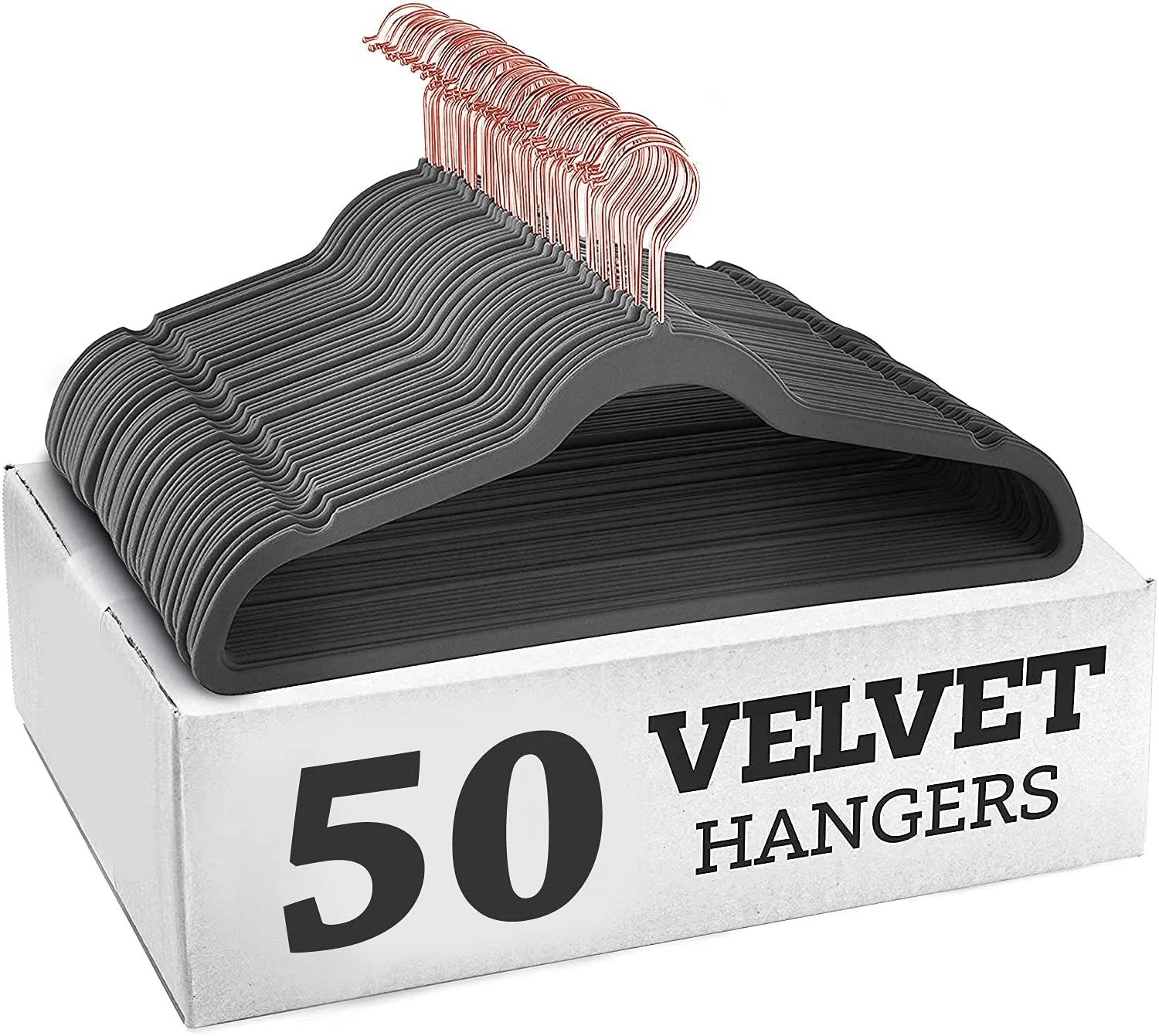CLASSIC  Modern  factory wholesale Space Saving hanger velvet hangers 50 pack white velvet hangers