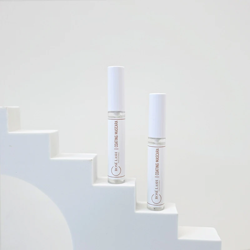 Eyelash Extension Gel Coating Mascara - Black & Transparent Color Coating Mascara 10ml