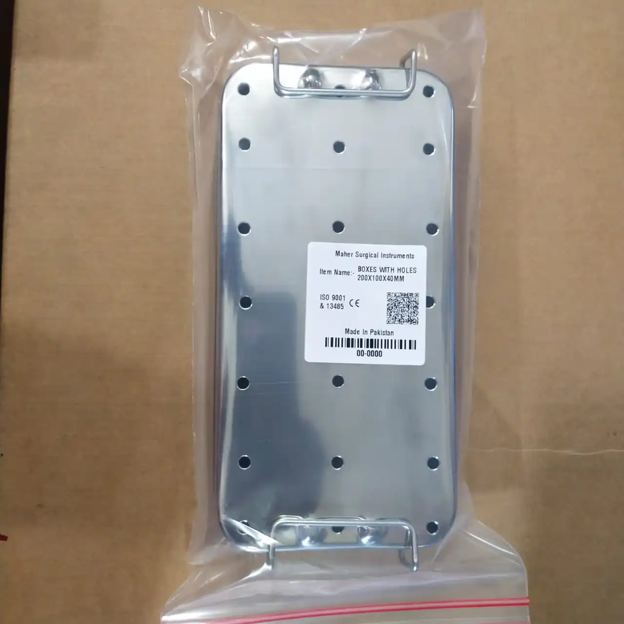 2970 Stainless Steel Hollow Ware Instruments Surgical Tray Manual Power Skin Stapler Included