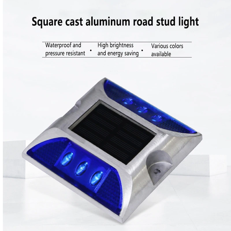 IP68 Aluminum LED Solar Road Stud airport runway lights