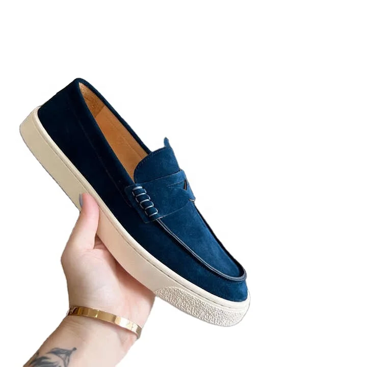 Fashion Men Loafers Leather Casual Shoes High Quality Adult Moccasins Driving Male Footwear Unisex New Mens Loafer For Genuine