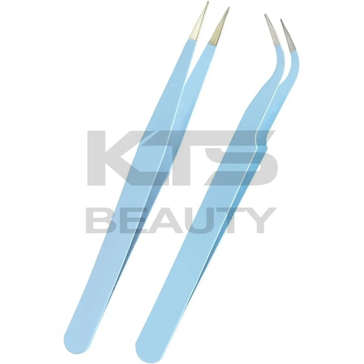 OEM Premium Beauty Stainless Steel Eyelash Tweezers Precision Tool for Flawless Lash Extensions and Eyelash Application in Salon
