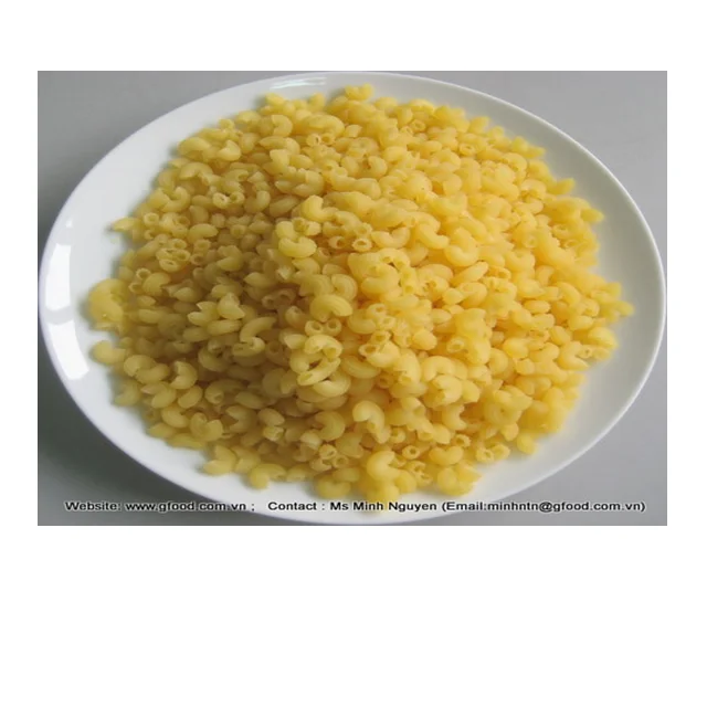 Best Quality Product Fresh Ingredients YELLOW RICE PASTA- ELBOW Best Seller 200g single bag best price Manufacturer Wholesale