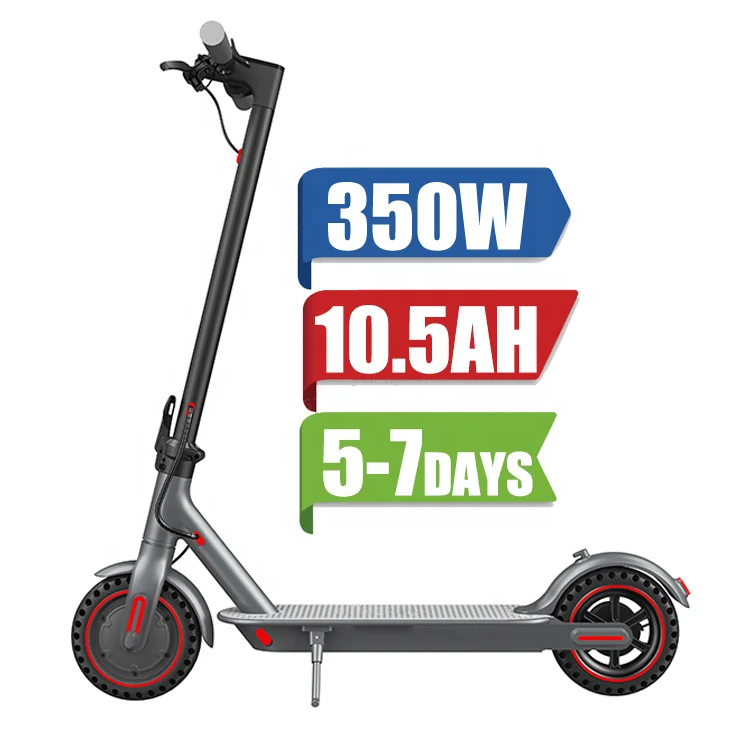 UK EU US warehouse direct Drum Disc Brake e scooter 350W 8.5inch wholesale M365 for Adults electric scooter