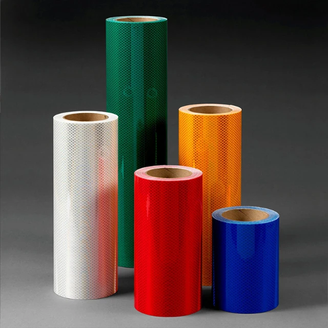 Mancai High Quality PET High Intensity Prismatic Retro Reflective Film Sheeting For Road Sign
