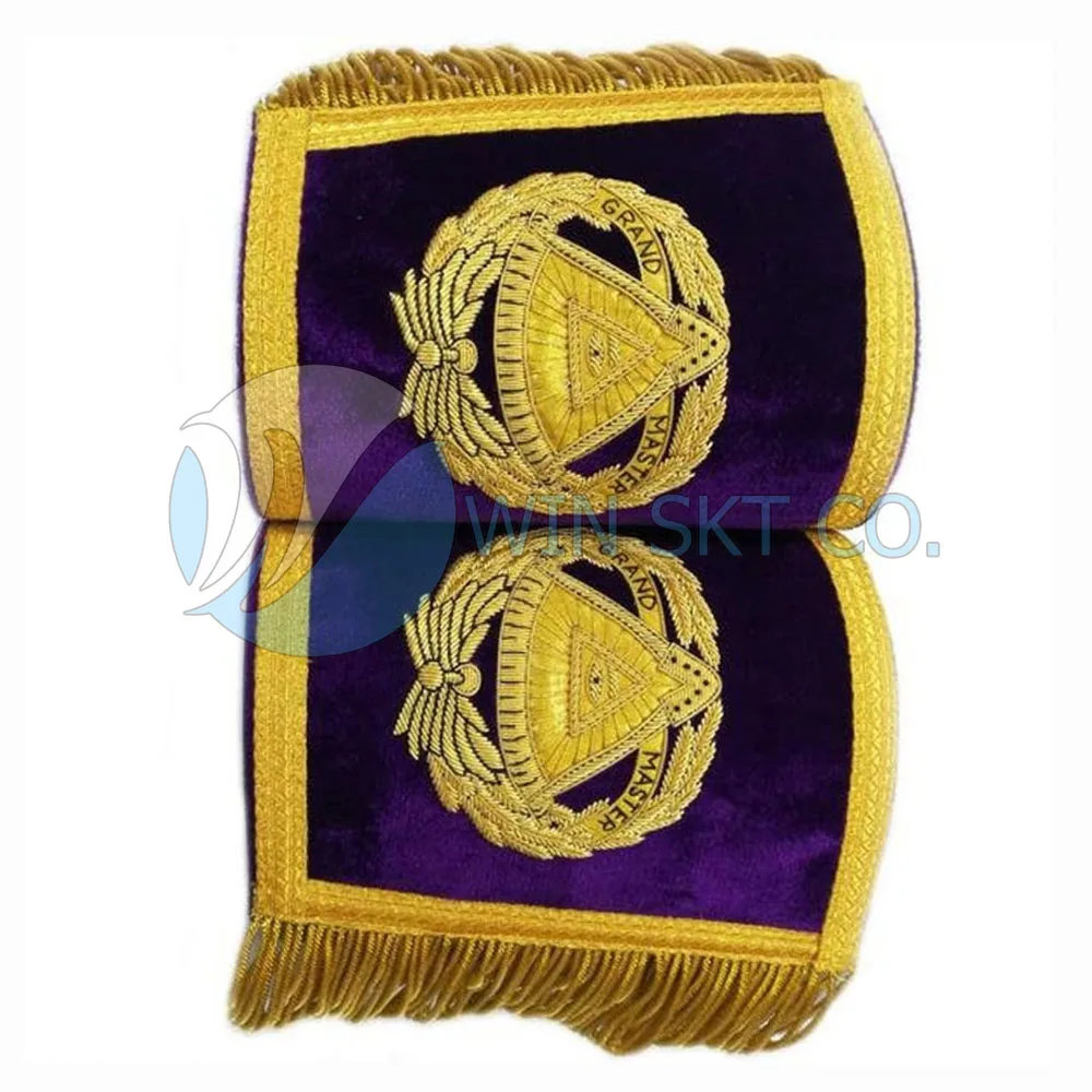 Wholesale Price Gauntlets Lodge Leona Masonic Regalia Scottish rite Past Master Cuff