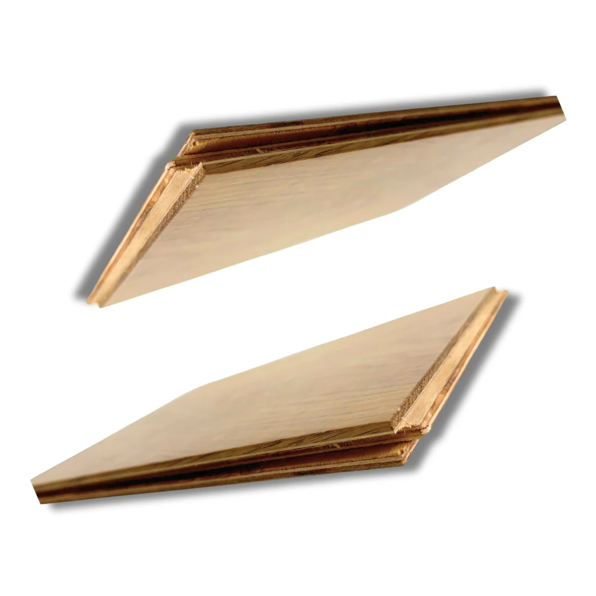 Laminate Flooring With 3 Layers of Bright White Paint, Natural Oak Material, Suitable for Indoor Use Size 15/3 X 190 X 450-1900