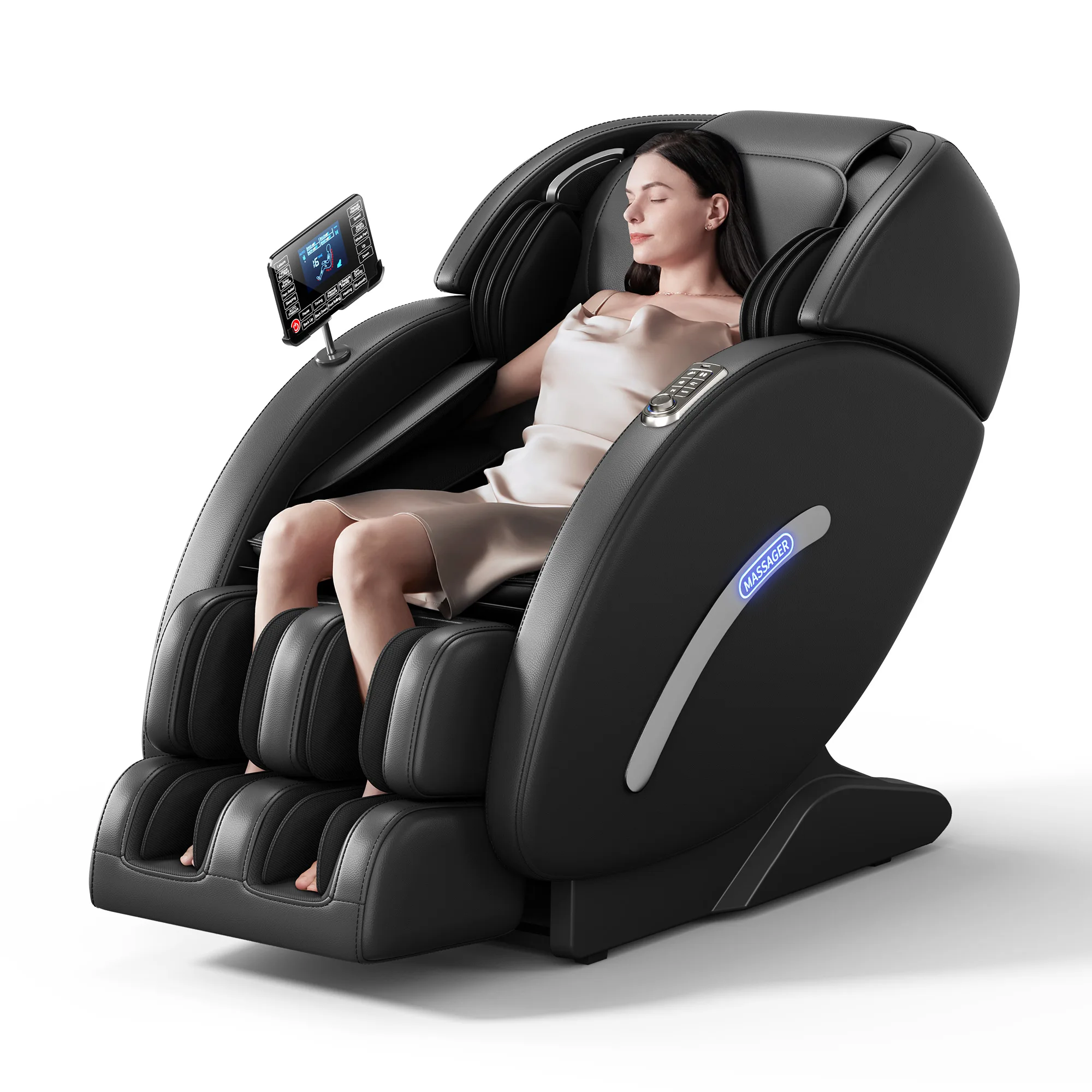 HUIXIN 2024 New Arrival Wholesale Cheap Price Zero Gravity Thai Stretch Pain Relief Armchair 4D Shiatsu Massage Chair