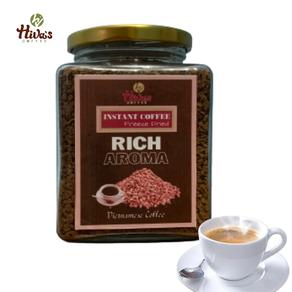 Good price VIETNAM COFFEE Instant Spray Dried from Viet Nam Strong taste aroma coffee OEM Bulk to Export Direct at factory