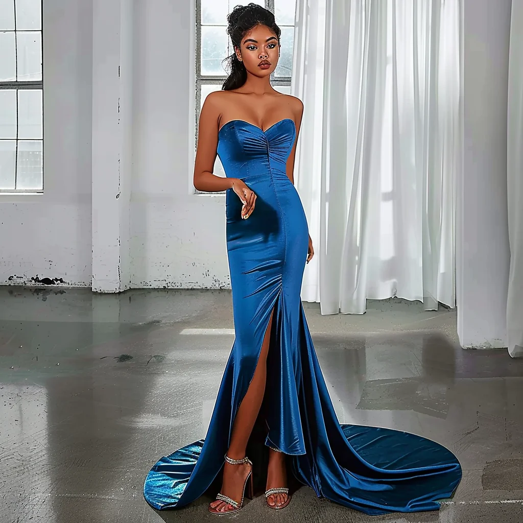 Custom Elegant Woman Dress Luxury Evening Dresses Women