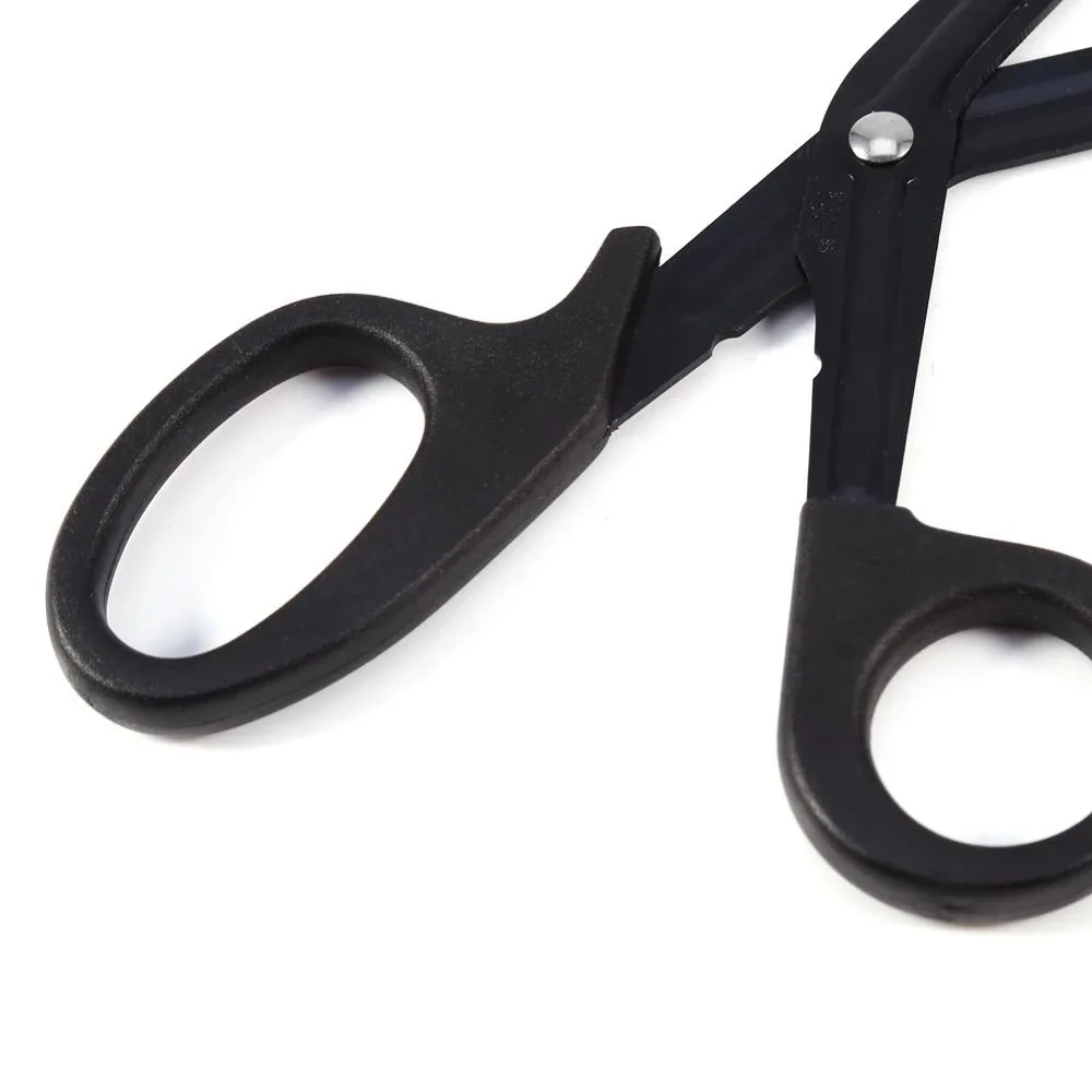 Tactical Black Bandage Scissors, EMT and Trauma Shears