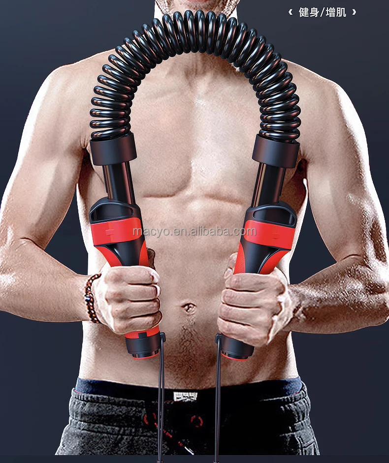 Home Gym Spring Arm Strength Bar Home Grip Bar Sporting Goods Sports Fitness Equipment