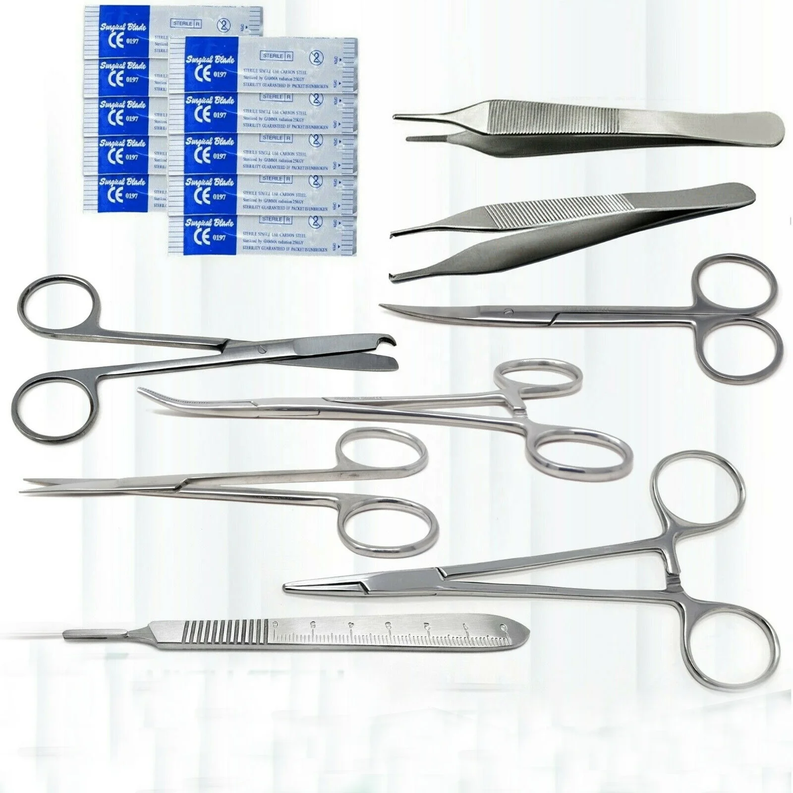 Surgical First Aid Medical Suture Tools Kit Stainless Steel Best Seller in High Quality Manufacturers Supplier Wholesaler Price