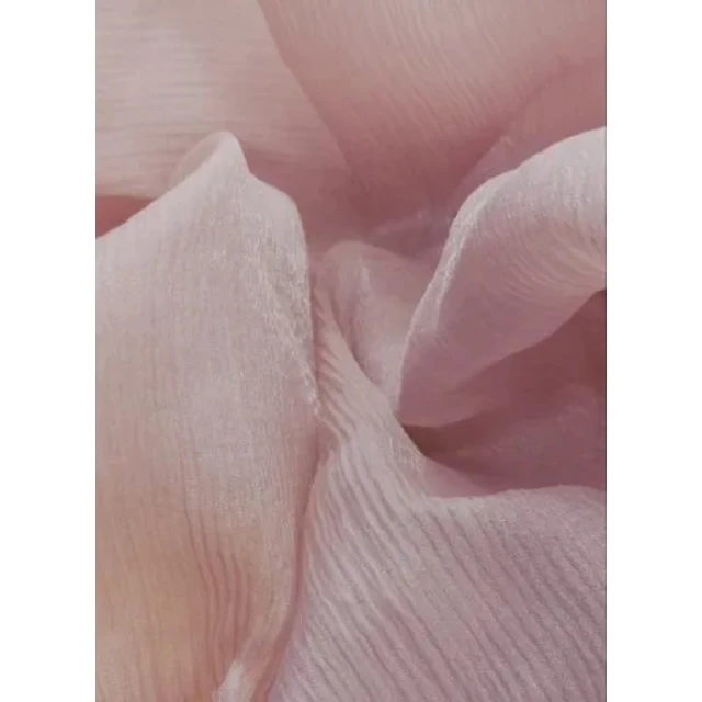 Factory 2024 High Quality 100% Polyester Wedding Decoration Solid Color Organza Fabric For Making Dress