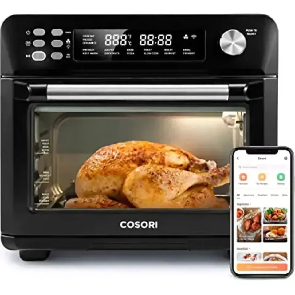 New COSORI toaster Oven Countertop Convection Oven Combo One-Touch Screen Steel Stainless