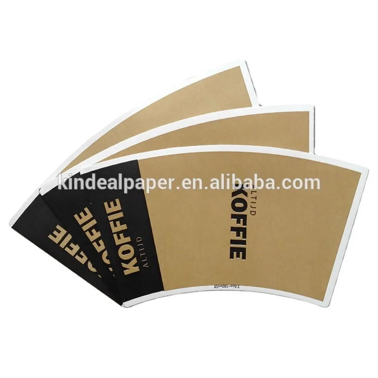 Бумажный стаканчик с печатным покрытием