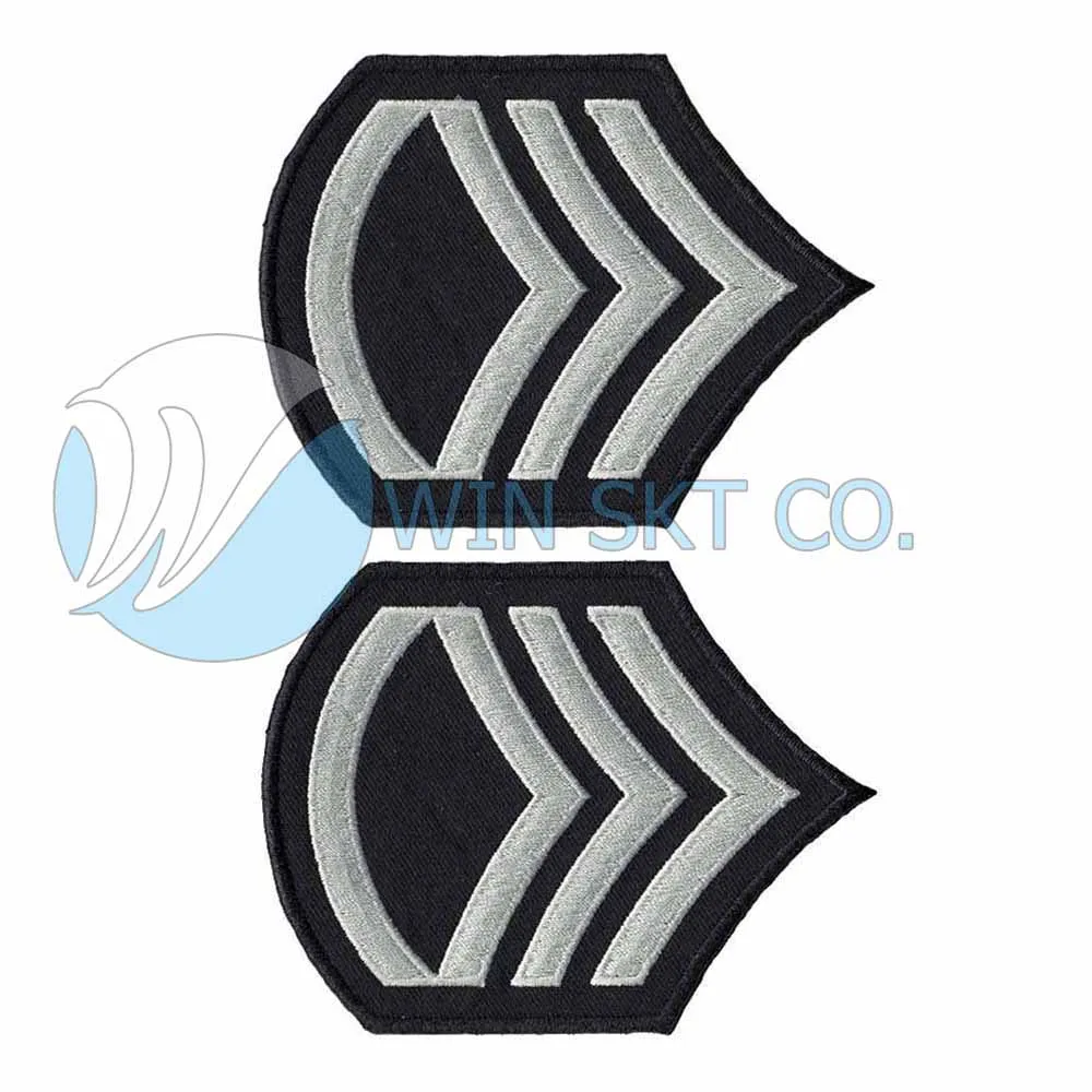 High quality Company Quartermaster Sergeant Chevrons  U.S. Artillery Civil War Professional Shoulder Board Chevrons
