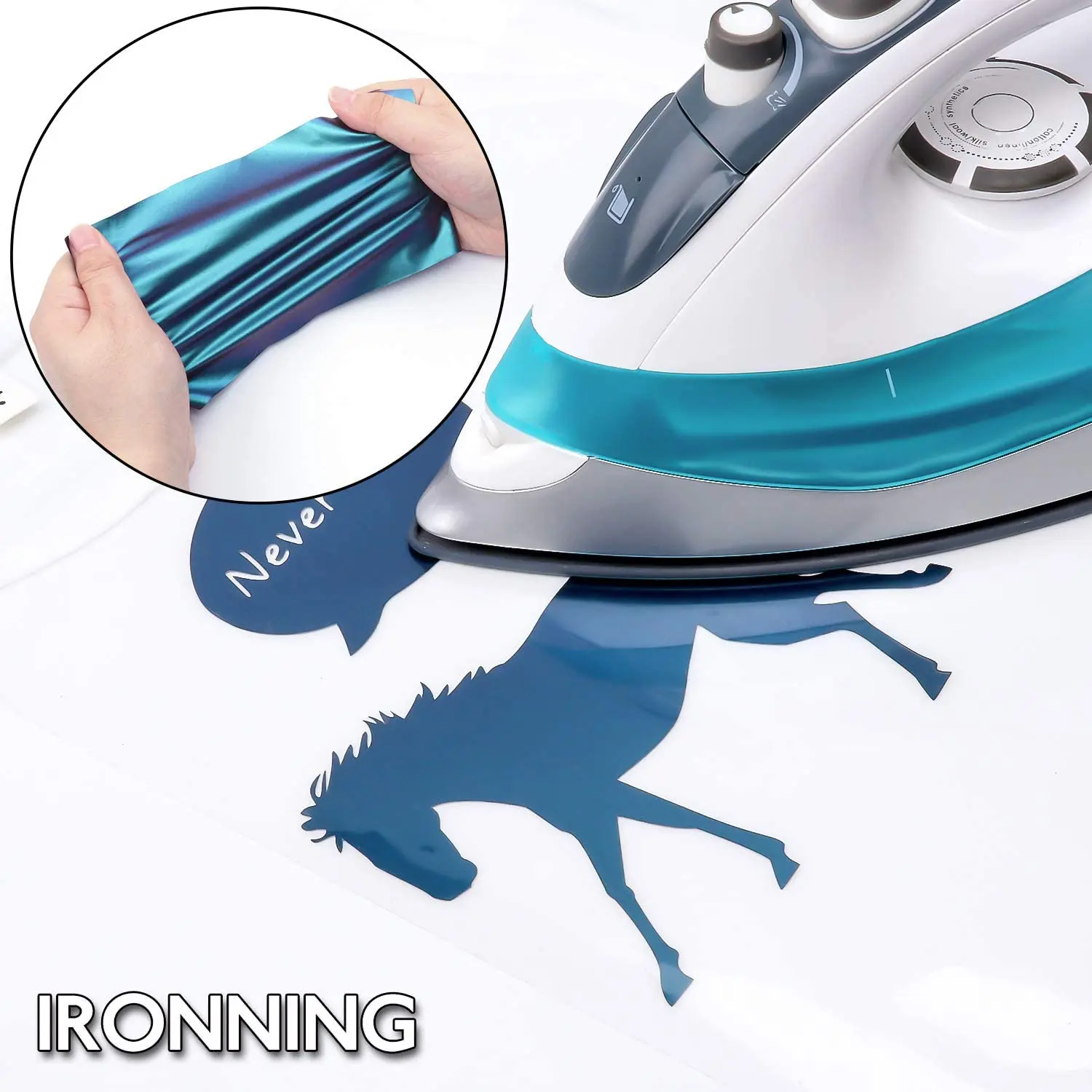 Shunaimei  Hot Sale Colorful Diy Film Chameleon Heat Transfer Vinyl Iron on Vinyl for Cutting