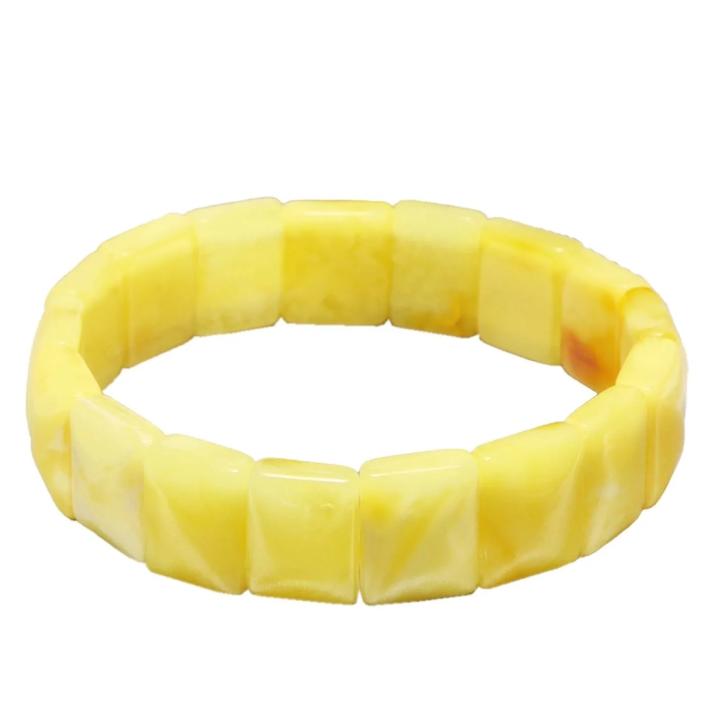 Wholesale Natural Stone Jewelry Topaz Agate Resin Beads Art Personality Leisure Jewelry Acrylic Bracelets for Women