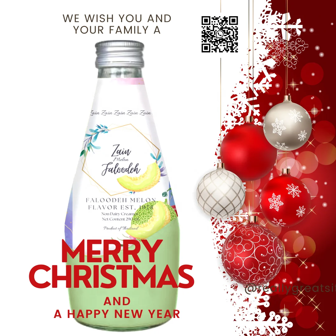 Zain Melon Faloodeh Falooda Fruits Nata de coco Beverage Drinks Fruit Juice Box Fruit Bulk Filtered Vegetable Juice Trends ZEN