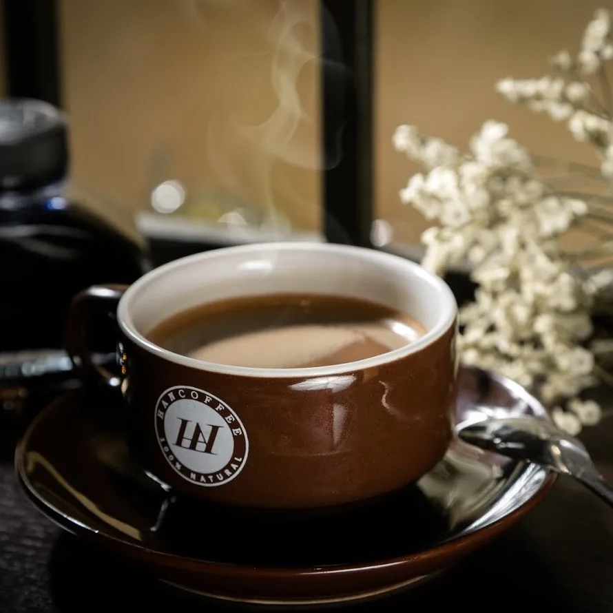 Hancoffee Премиум Сублимированный Кофе 3 в 1 растворимый порошок разнообразные ароматизаторы упаковка для фруктов с сахарным кремом ОДМ/OEM обслуживание