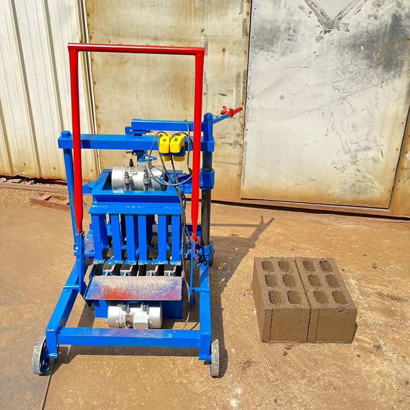 High Quality Miniature Burn Free Brick Machine Full Automatic Bricks Making Machine Concrete Block Machine