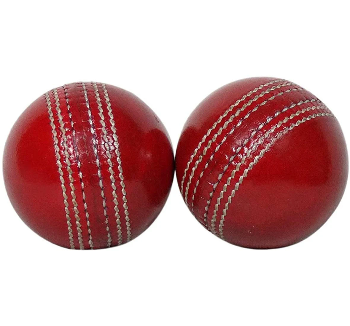 Red Leather Cricket Hard Ball for professional High quality Hard Ball For Matches and Training / Customize colors and logo