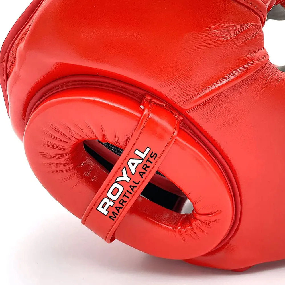 High Quality Leather Made Head Guards For Sale Boxing Professional Training Headgear For Men