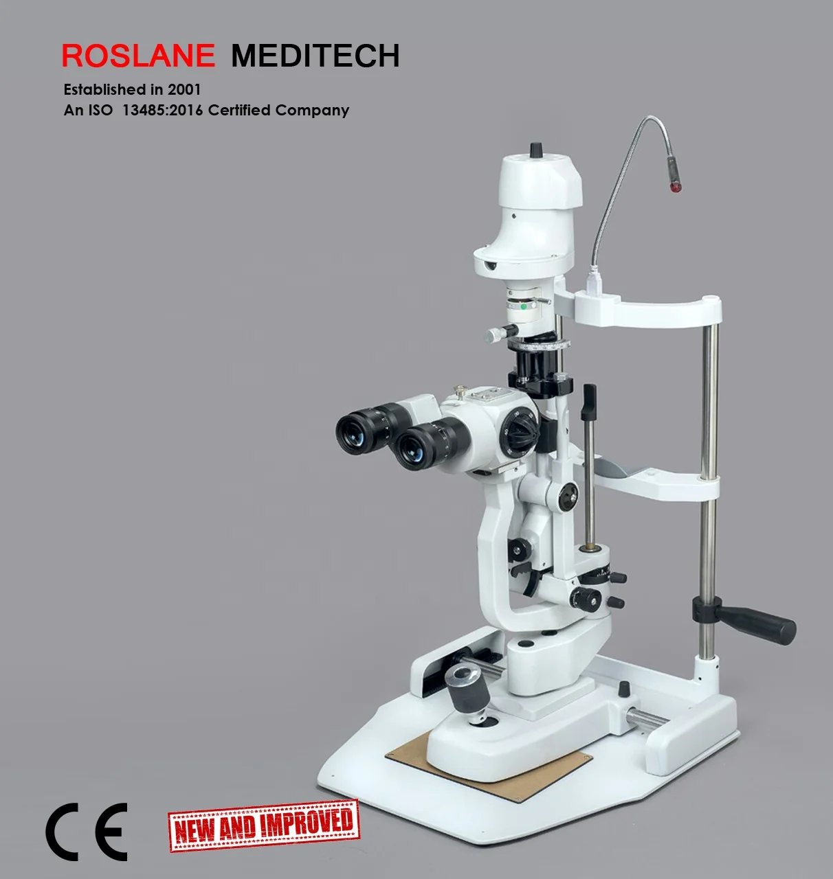 Optical Slit Lamp Microscope with Digital Camera