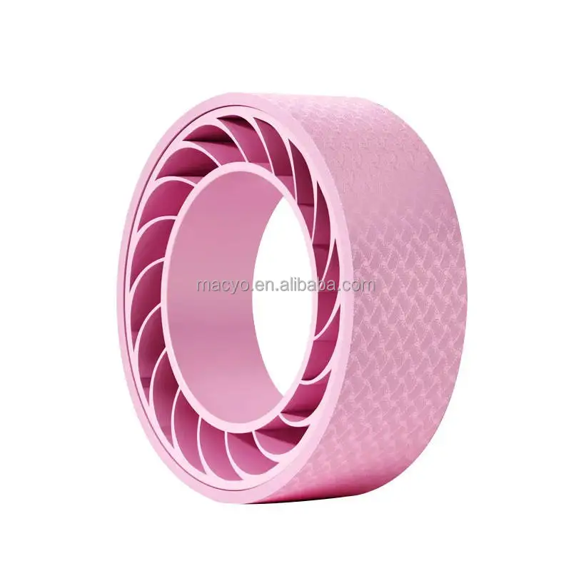 Pilates Wheel Roller Odorless 3d Non-Slip Back Exercise Tool Novice Low Back Trainer Open Back Yoga Wheel