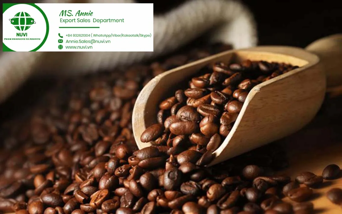 Best Selling Wholesale Famous Drink Medium Roasted Brown Arabica Roasted Coffee Beans From Vietnam Brand