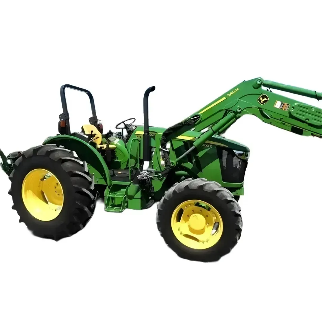 Affordable Clean 2016 JOHN DEERE 5100E Original Used Second Hand Wheel Tractor 4x4wd John Deere with front loader 100HP