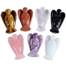 WHOLESALE NATURAL HEALING CRYSTAL  GREEN JADE STONE ANGEL:  GEMSTONE HIGH QUALITY  ANGEL STONE AGATE