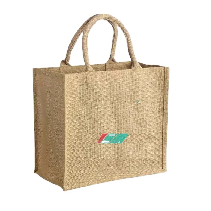 Jute bags with customized brand and customized logo