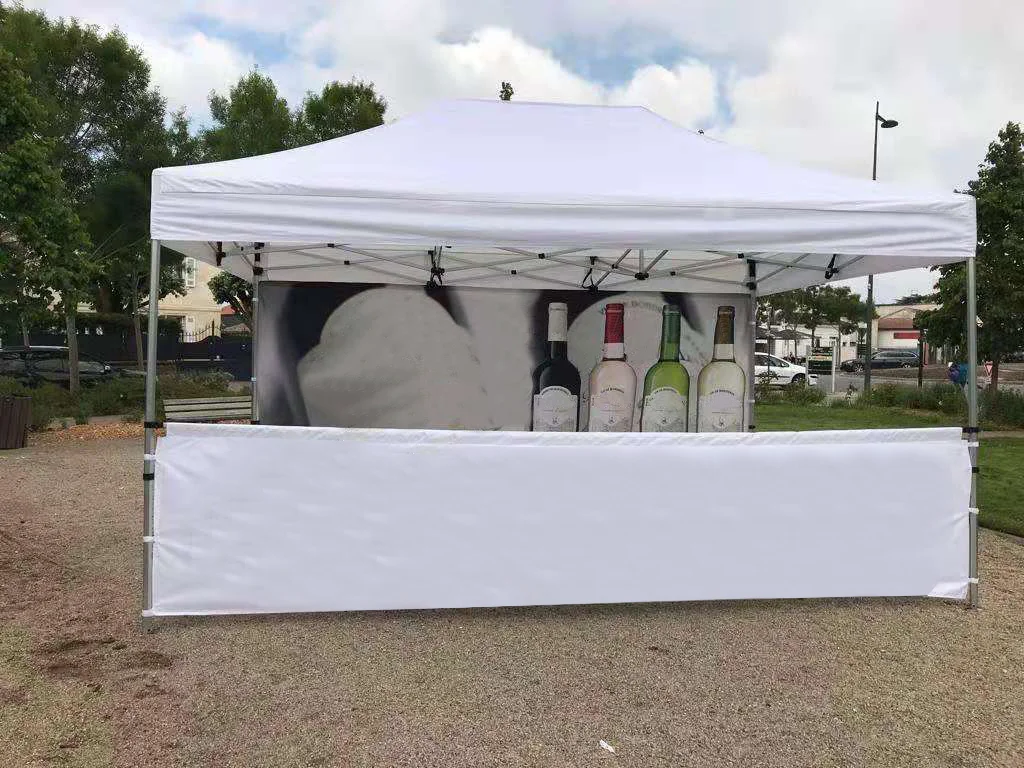 Heavy Duty 3X3/3X4.5/3X6 Custom Print Small Stall Pop Up Tent Trade Show Aluminium Exhibition Tent Gazebo for Event