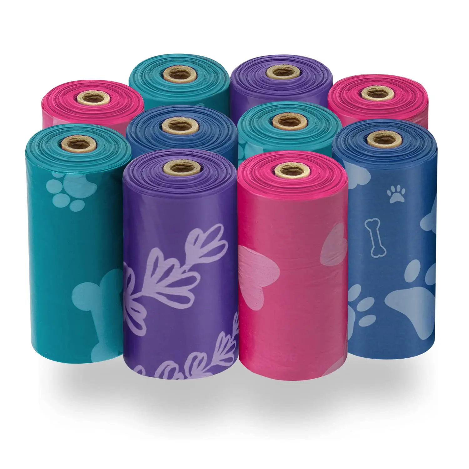 Standard Quality Cornstarch Based Dog and Cat Waste Management Tear Resistant Poop Bags for Sale in Bulk from India