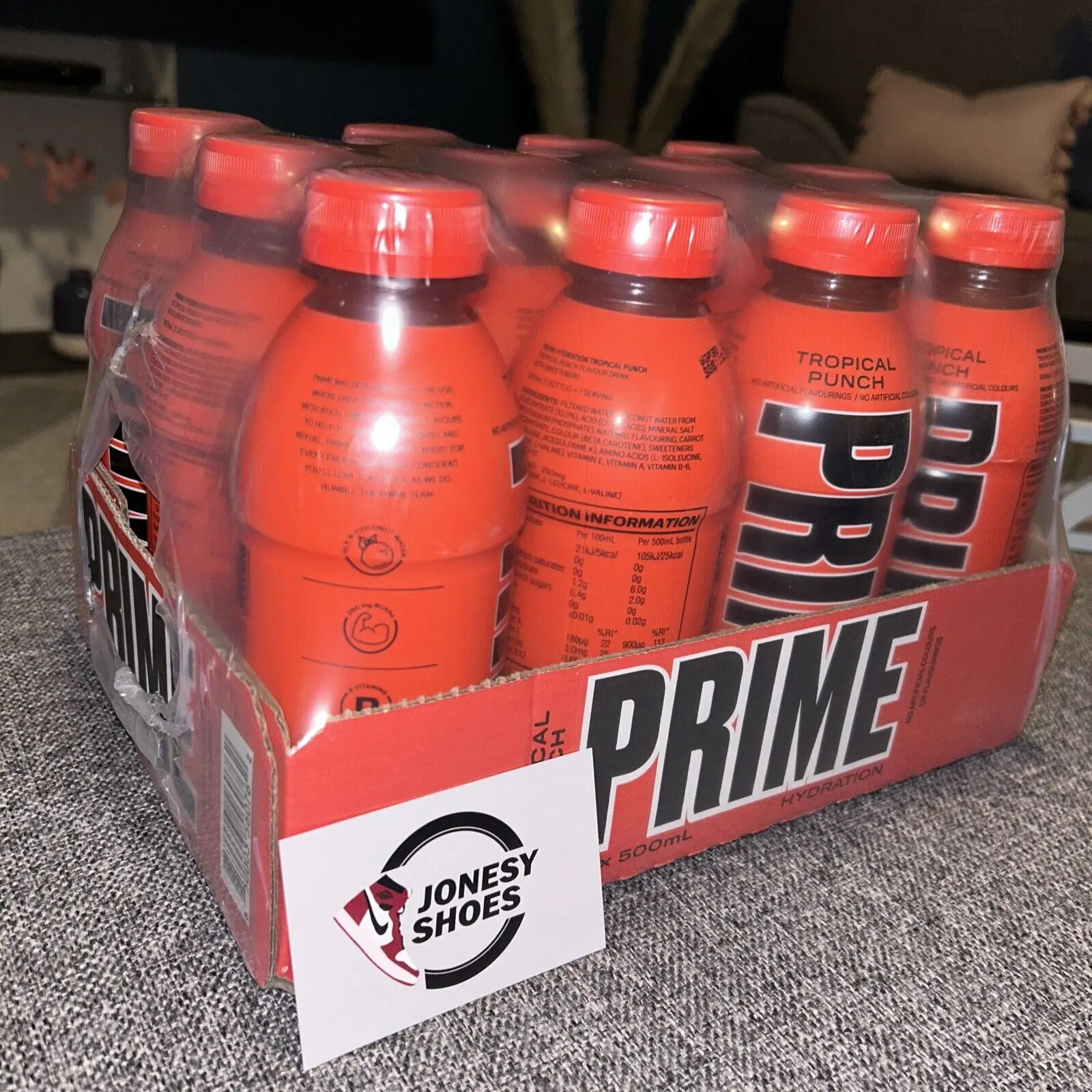 Первоклассный энергетический напиток для гидратации, 12 упаковок