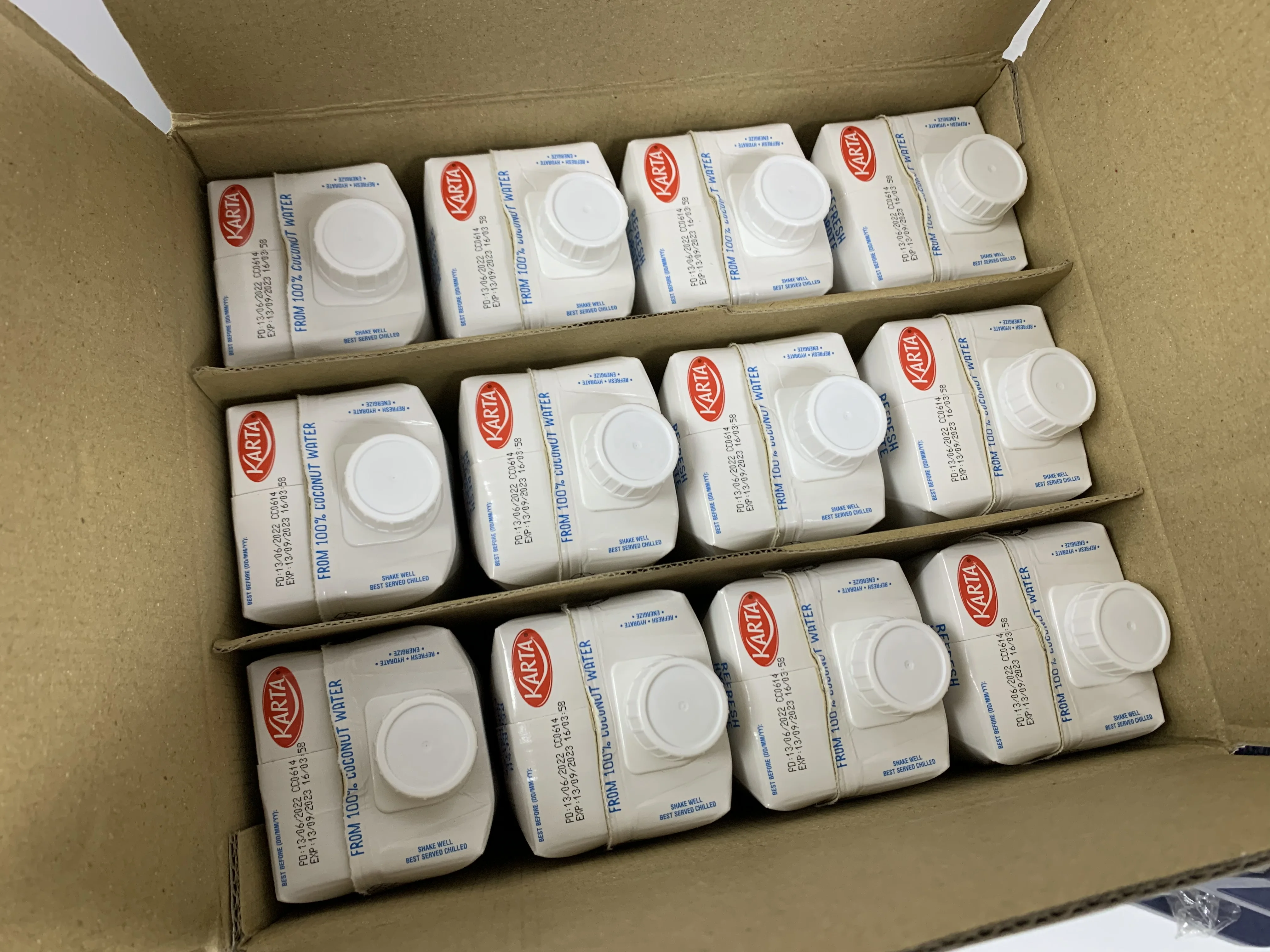 Karta Coconut Water from Indonesia 1000ml tender green coconut water coconut water concentrate