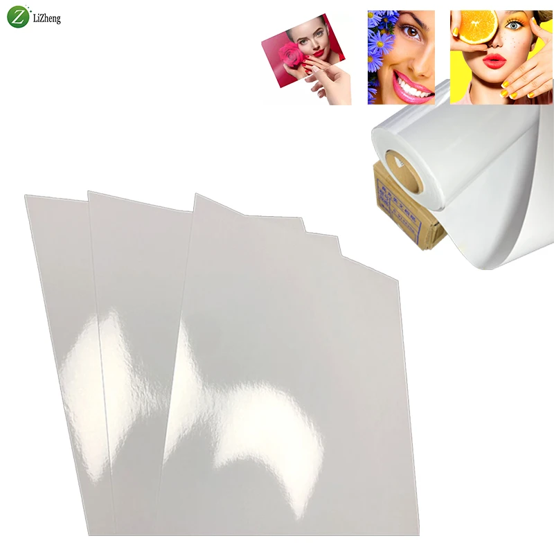 Lizheng 260 rc glossy photo paper waterproof a3 a4 satin inkjet rc silk photo paper