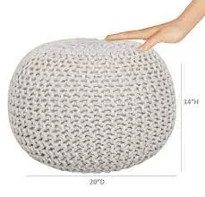 Indian Ottoman Pouf With Different Colors Buy Indian Pouf Ottoman Online In India