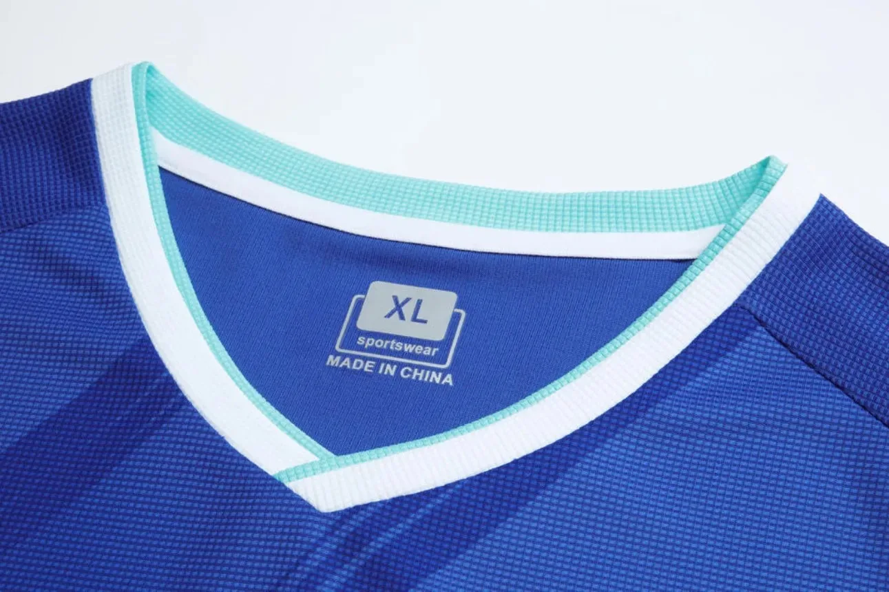 Soccer Jersey Sets Sublimation Design Printing Name Number Outdoor Game Training Running Sports Shirt