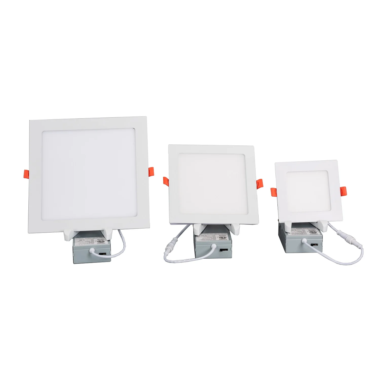 fast shipping ETL recessed led slim square ceiling panel light 4inch 6inch CCT tunable spot light