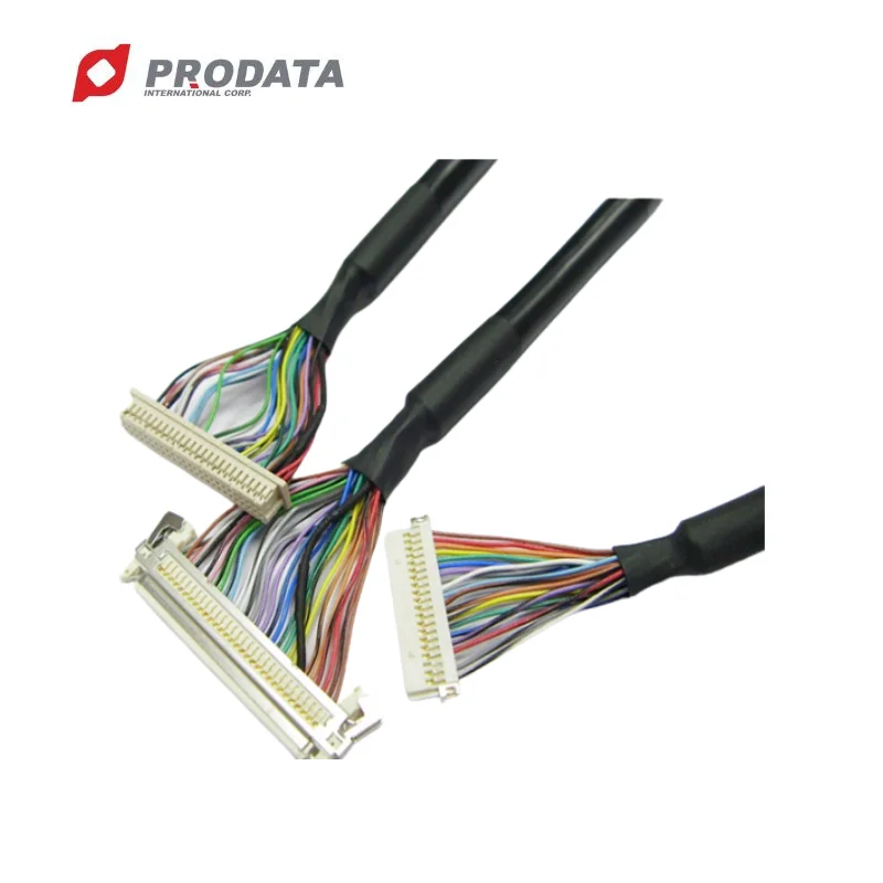 Custom ROHS Compliant AWG32-48 LVDS Cable Assembly