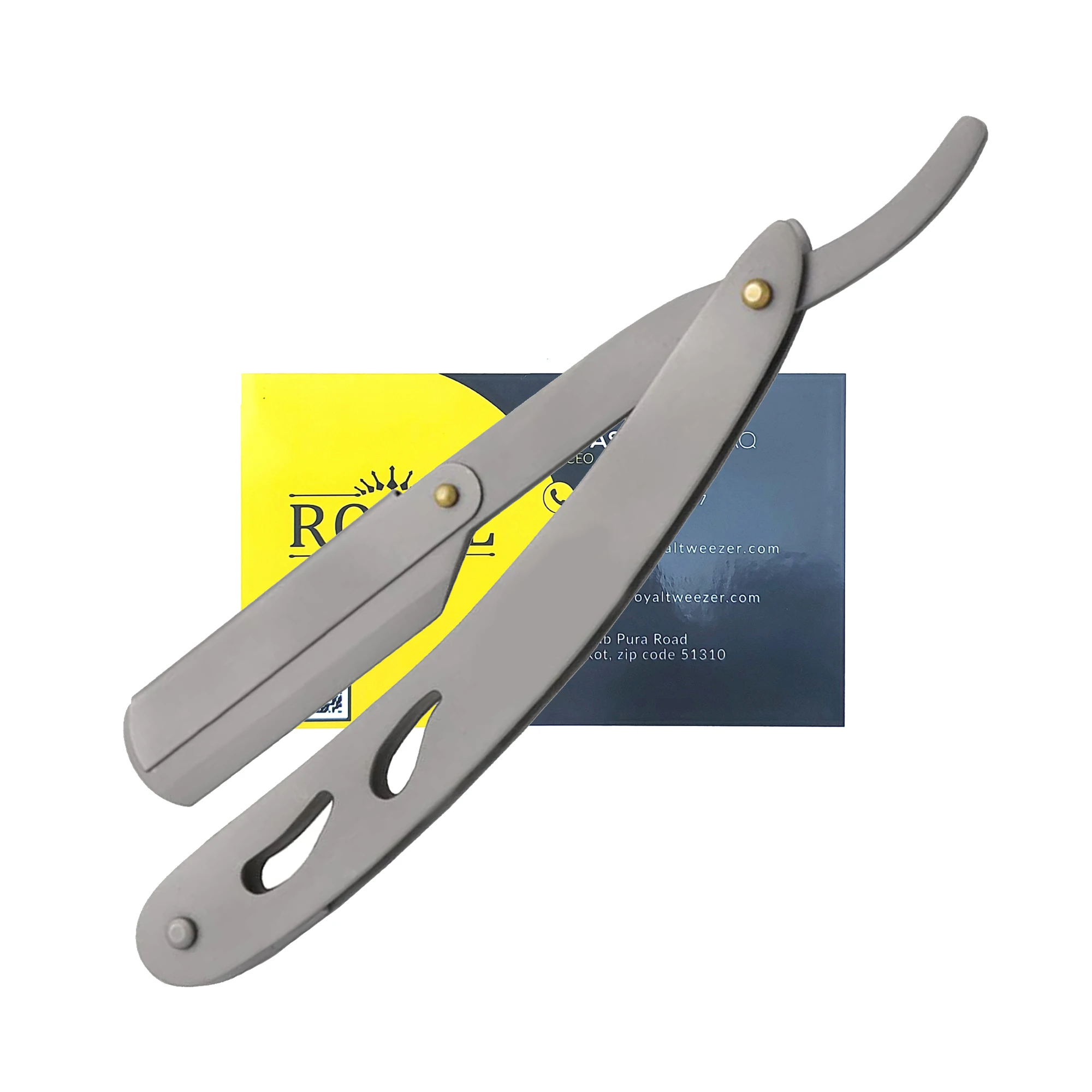 Silver Color Best Barber Shaving Razors Beard And Mustache Shaping Setting Razor Safety Barber Razors Set