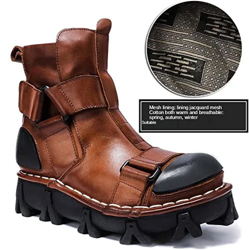 Мужские мотоциклетные и боевые ботинки из натуральной кожи мужские для верховой езды оптовая продажа Мужская мотоциклетная обувь нового дизайна