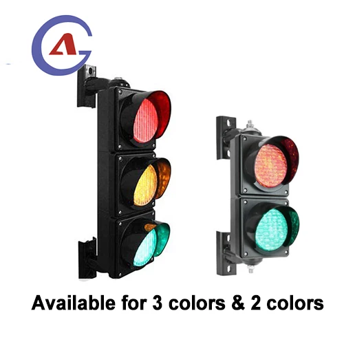 Mini 100mm Parking Lot Traffic Signal Light Red and Green Signals