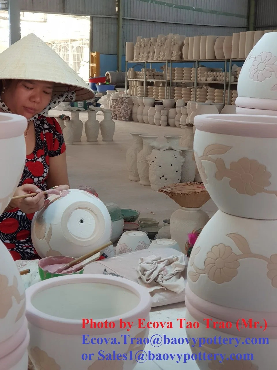 [Ecova Decor] комнатные разноцветные керамические садовые кастрюли с суккулентами-декоративные чаши для растений-круглые вазы ручной работы